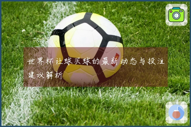 世界杯让球买球的最新动态与投注建议解析