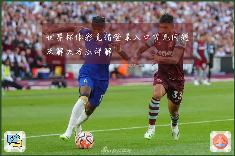 世界杯体彩竞猜登录入口常见问题及解决方法详解