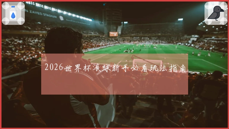 2026世界杯滚球新手必看玩法指南